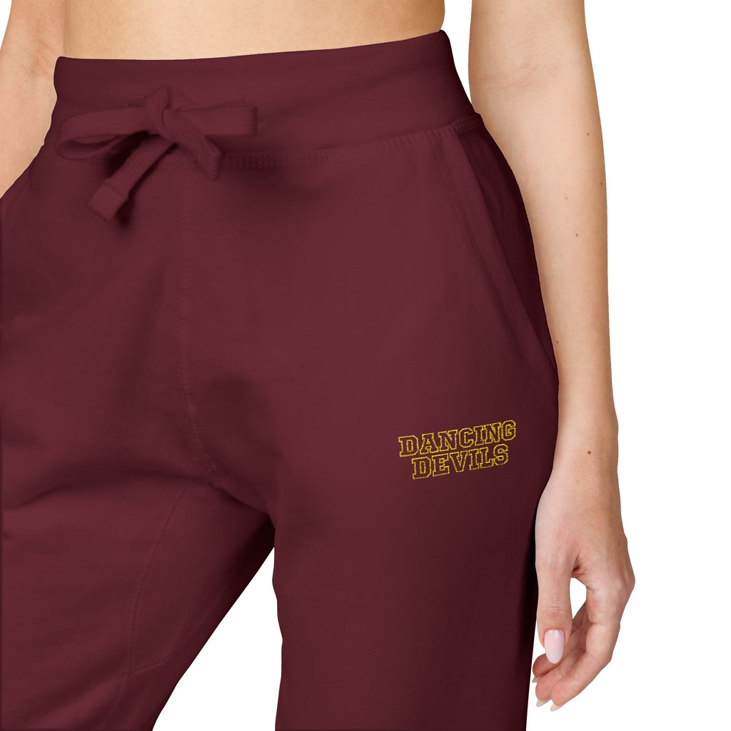 Dancing Devils Embroidered Sweatpants